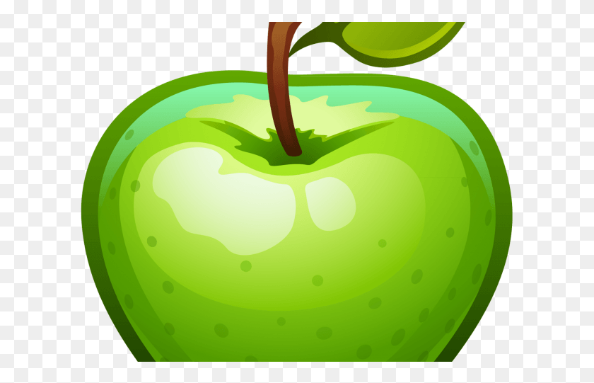 613x481 Apple Fruit Clipart Different Fruit Clip Art, Plant, Food, Green HD PNG Download