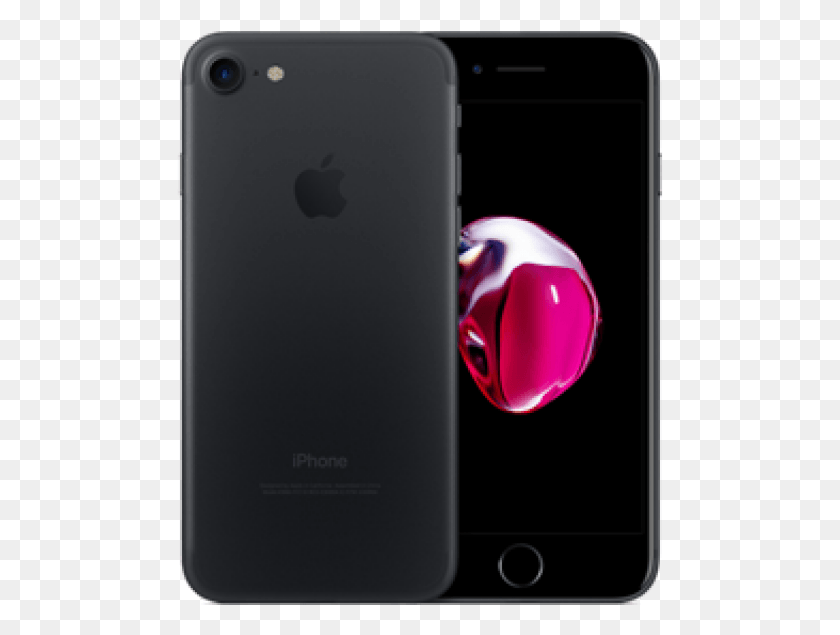 487x575 Apple Gb Unlocked Iphone 7 Black, Mobile Phone, Phone, Electronics HD PNG Download