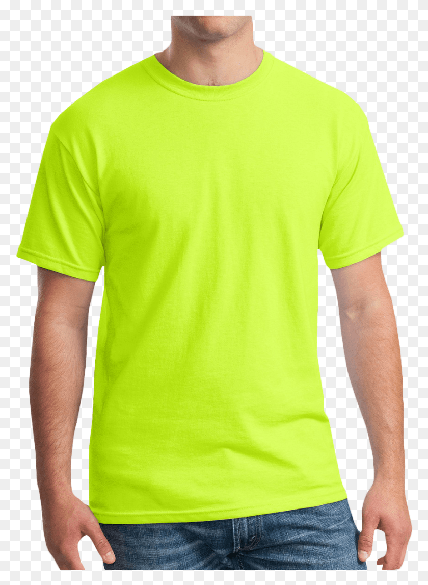860x1199 Descargar Png / Camiseta Verde Manzana, Ropa, Ropa, Manga Hd Png