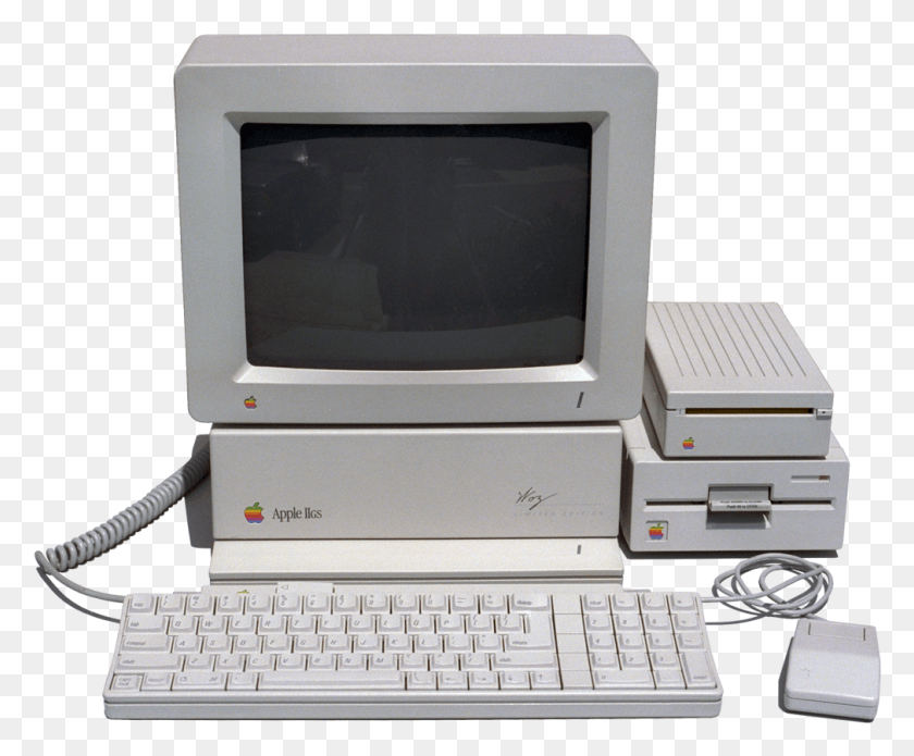 1010x823 Apple Iigs, Компьютерная Клавиатура, Компьютерное Оборудование, Клавиатура Hd Png Скачать