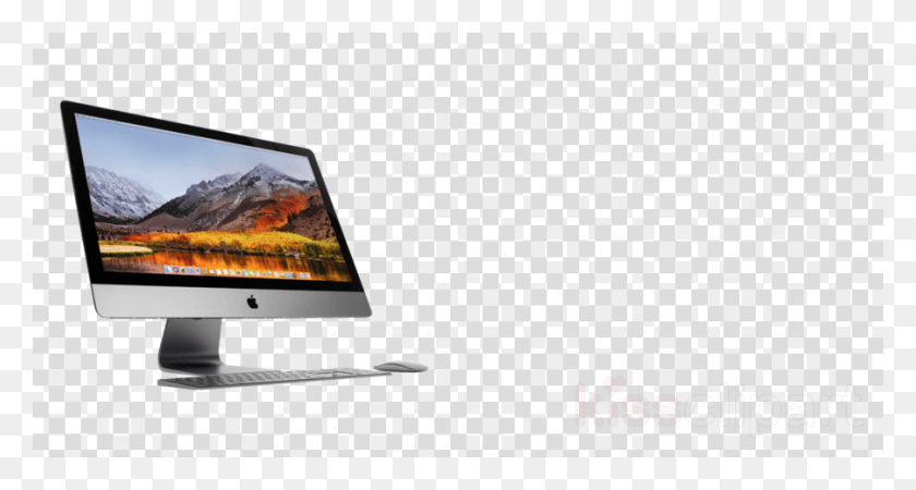 900x450 Apple Imac Magnifying Glass Vector Transparent Background, Monitor, Screen, Electronics HD PNG Download
