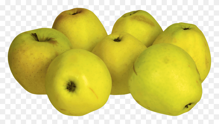 2070x1107 Apple Image Without Background Apple Yellow, Plant, Fruit, Food HD PNG Download