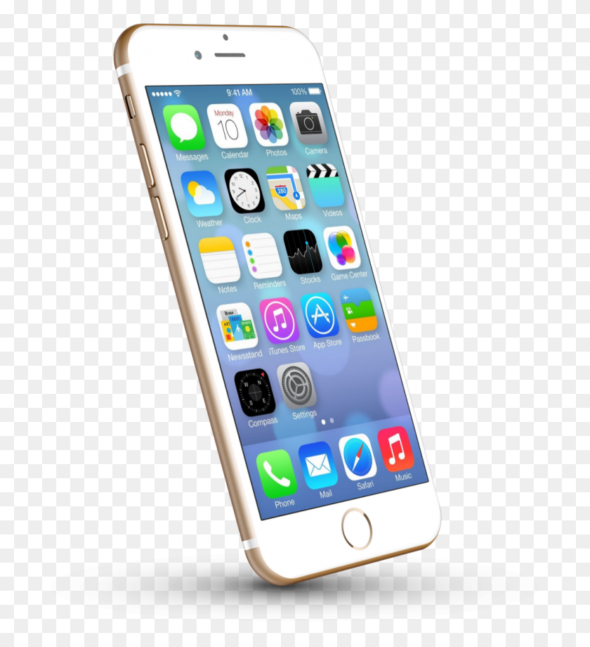 1004x1108 Descargar Png Apple Iphone 6S Plus Gold, Teléfono Móvil, Teléfono, Electrónica Hd Png