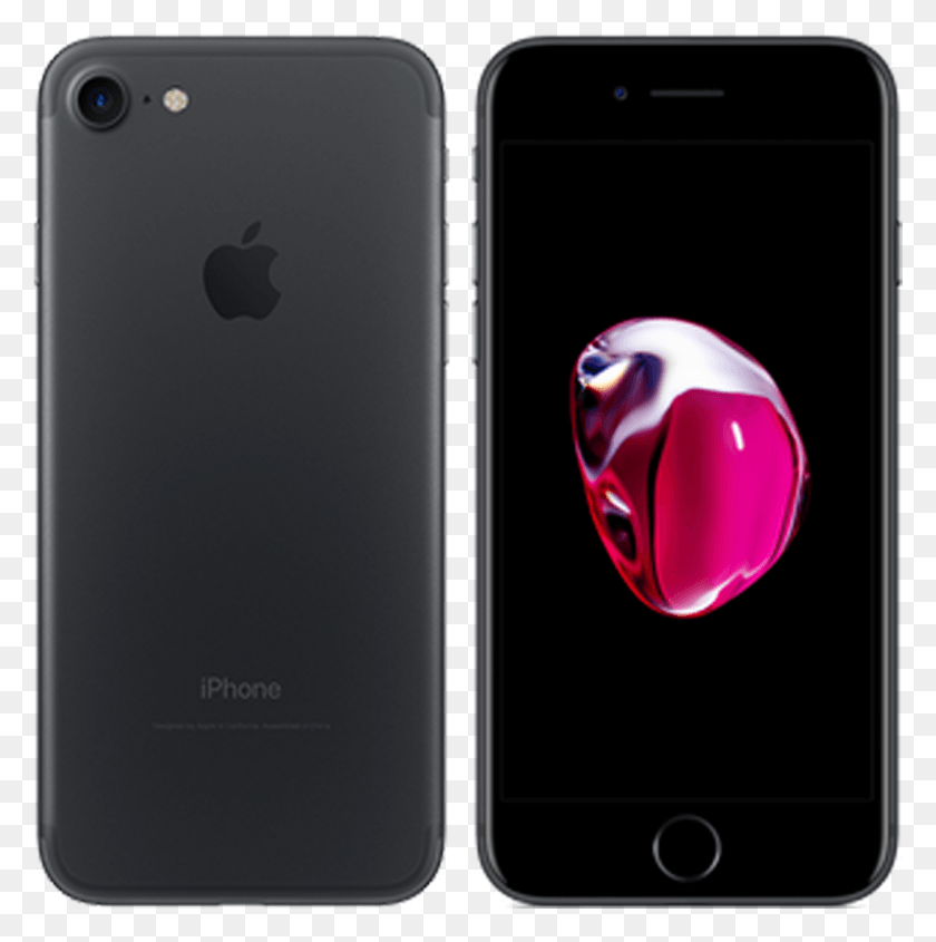 1358x1367 Apple Iphone 7 With Facetime 32gb 4g Lte Iphone 7 Czarny Mat, Mobile Phone, Phone, Electronics HD PNG Download