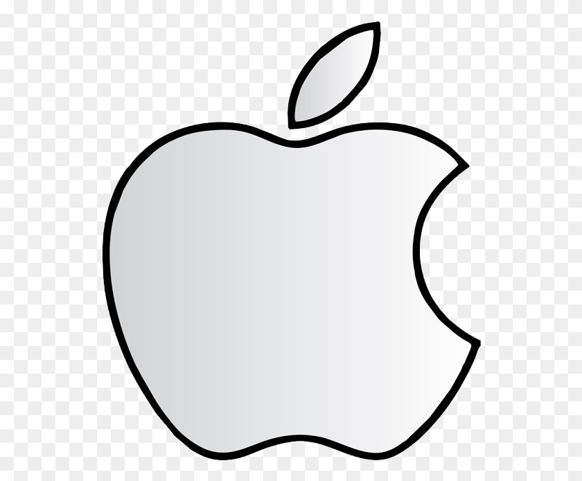 548x635 Apple Logo With Steve Jobs White Apple Logo Transparent Background, Sunglasses, Accessories, Accessory HD PNG Download