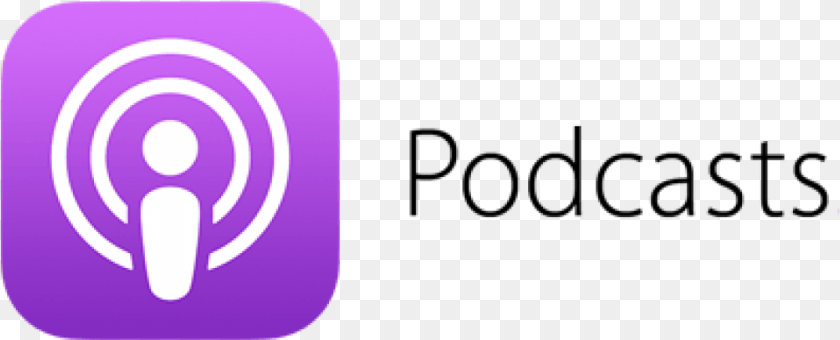 1072x434 Apple Podcast Logo, Purple, Cutlery, Disk Transparent PNG