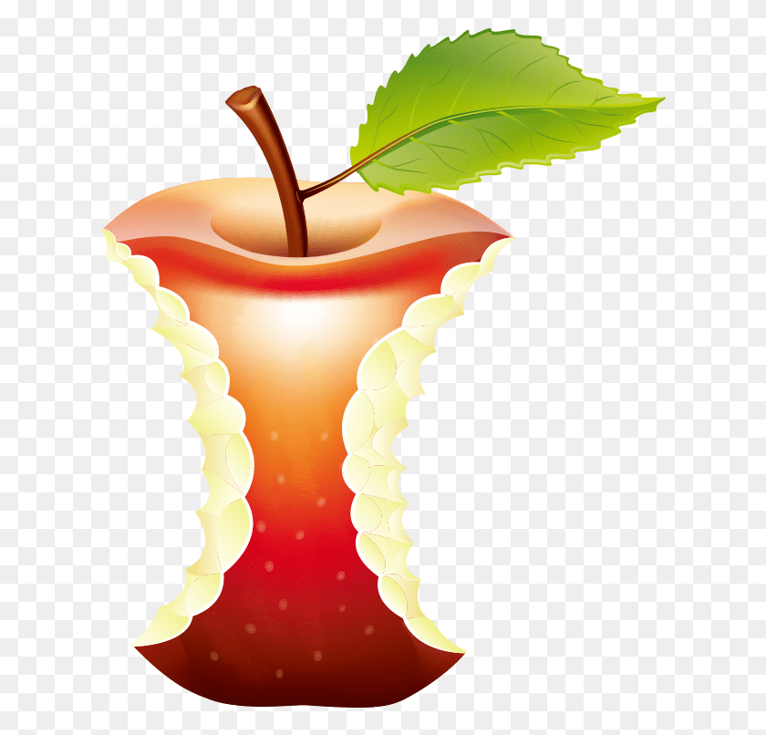 620x746 Apple Spice Banner Transparent Mixed Drink Apple Core With Transparent Background, Plant, Peel, Fruit HD PNG Download