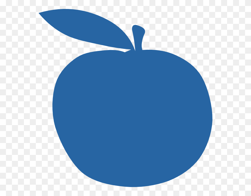582x598 Descargar Png Apple Svg Clip Arts 582 X 598 Px Apple Clipart Azul, Planta, Fruta, Alimentos Hd Png