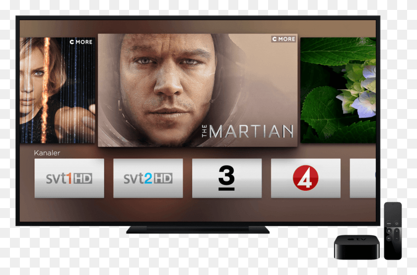 1175x746 Apple Tv Canal Digital, Potted Plant, Plant, Vase HD PNG Download