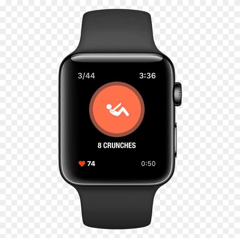435x774 Apple Watch Fitness Apple Watch Series 3.38 Mm Space Gray Gps, Mobile Phone, Phone, Electronics HD PNG Download