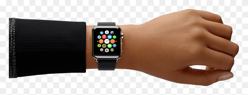 1548x523 Descargar Png Apple Watch Hand Apple Watch 38 Eller 42 Mm, Reloj De Pulsera, Persona, Humano Hd Png