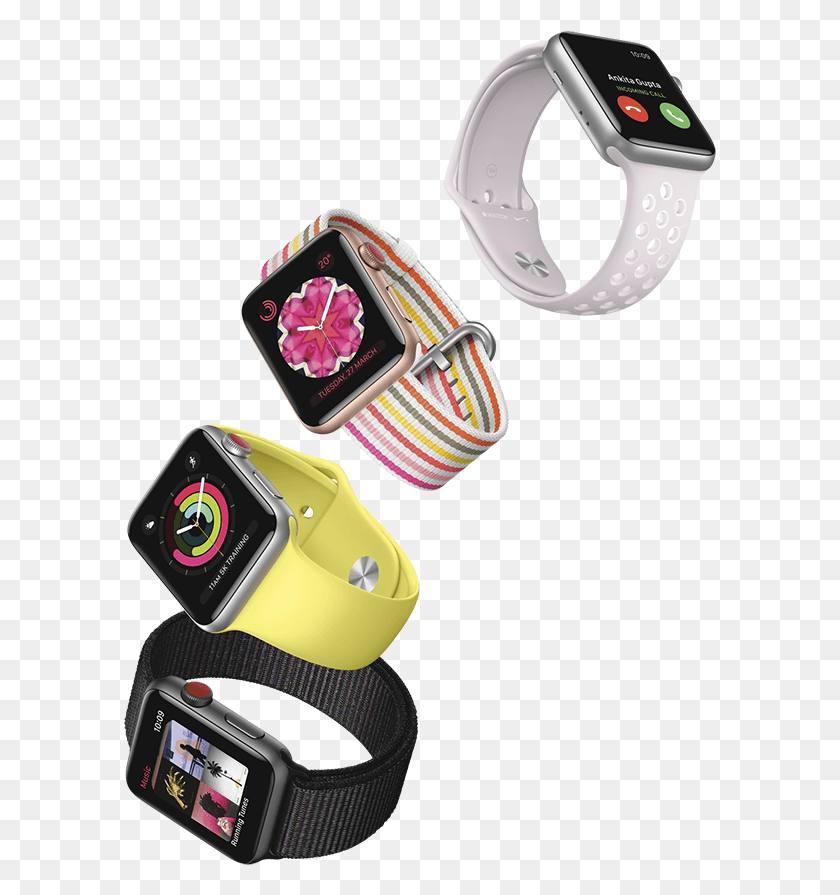 593x835 Apple Watch Nike Теперь Поставляется С Сотовой Связью, Мышью, Оборудованием, Компьютером Hd Png Скачать