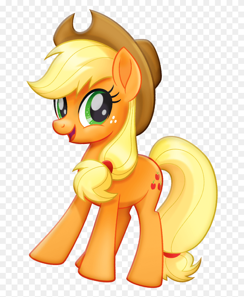 661x963 Applejack Cowboy Hat Cutie Mark Earth Pony Female Apple Jack, Toy HD PNG Download