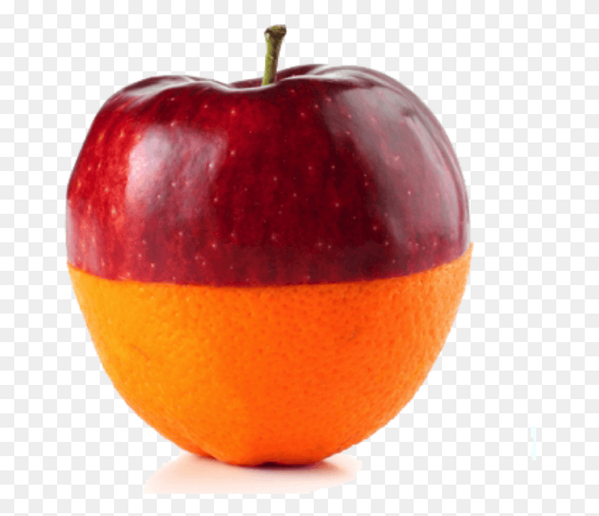 666x664 Apples And Oranges, Apple, Fruit, Plant HD PNG Download