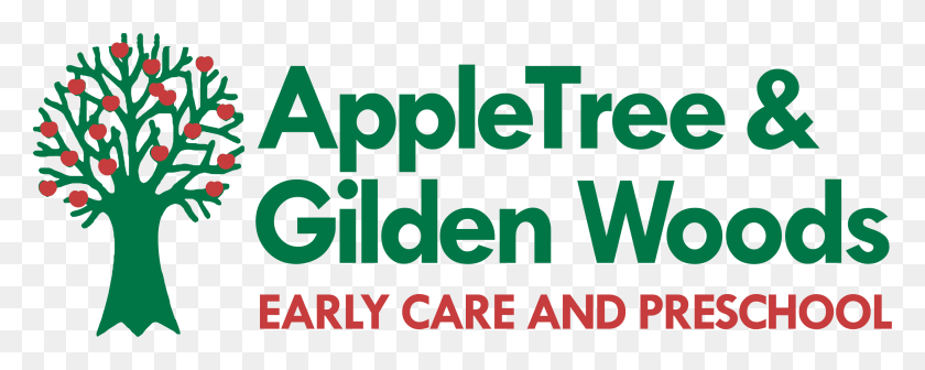 2737x971 Descargar Png Appletree Amp Gilden Woods Logo Appletree Y Gilden Woods, Word, Texto, Alfabeto Hd Png