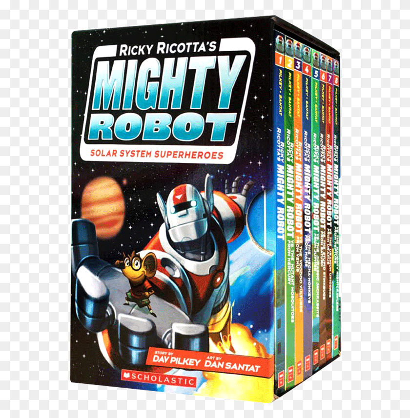 556x797 Descargar Png / Ricky Ricotta39S Mighty Robot Png