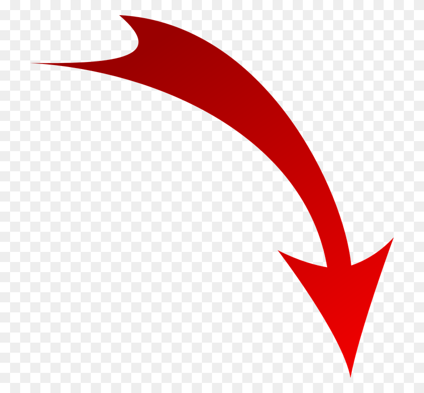 721x720 Apply Now For The One On One Curved Red Arrow, Axe, Tool, Symbol HD PNG Download