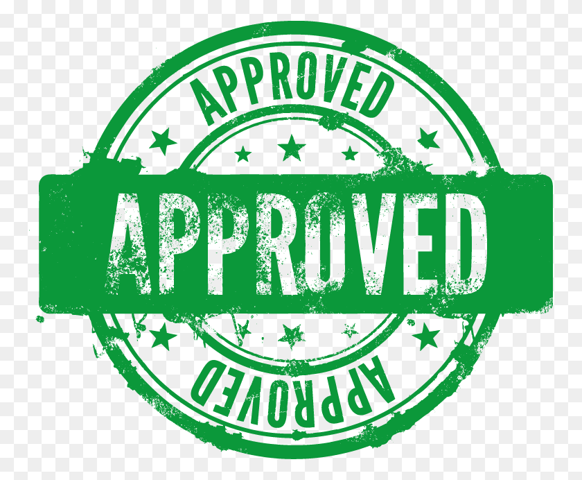 756x632 Approved Green Approval Logo, Symbol, Trademark, Label HD PNG Download