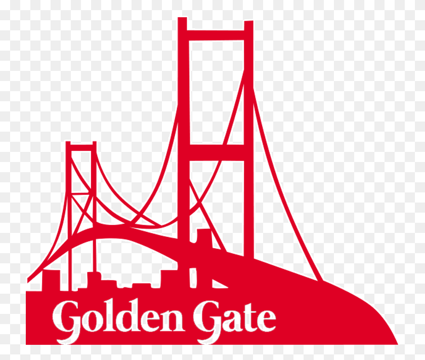 740x651 Descargar Png / Puente Golden Gate Png