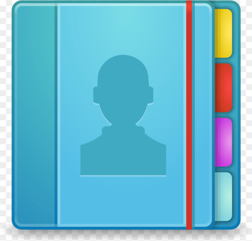 Apps Addressbook Icon Address Book App Icon, Person, Head Sticker PNG