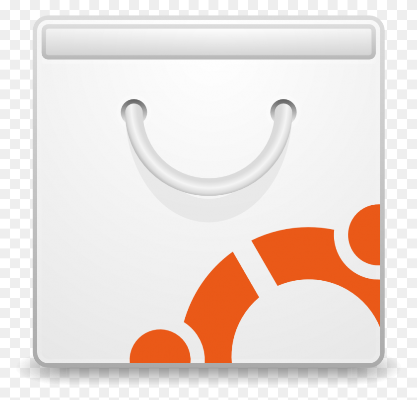 939x897 Descargar Png Aplicaciones Ubuntu Software Center Icon Ubuntu Logo Svg, Shopping Bag, Bag, Tote Bag Hd Png