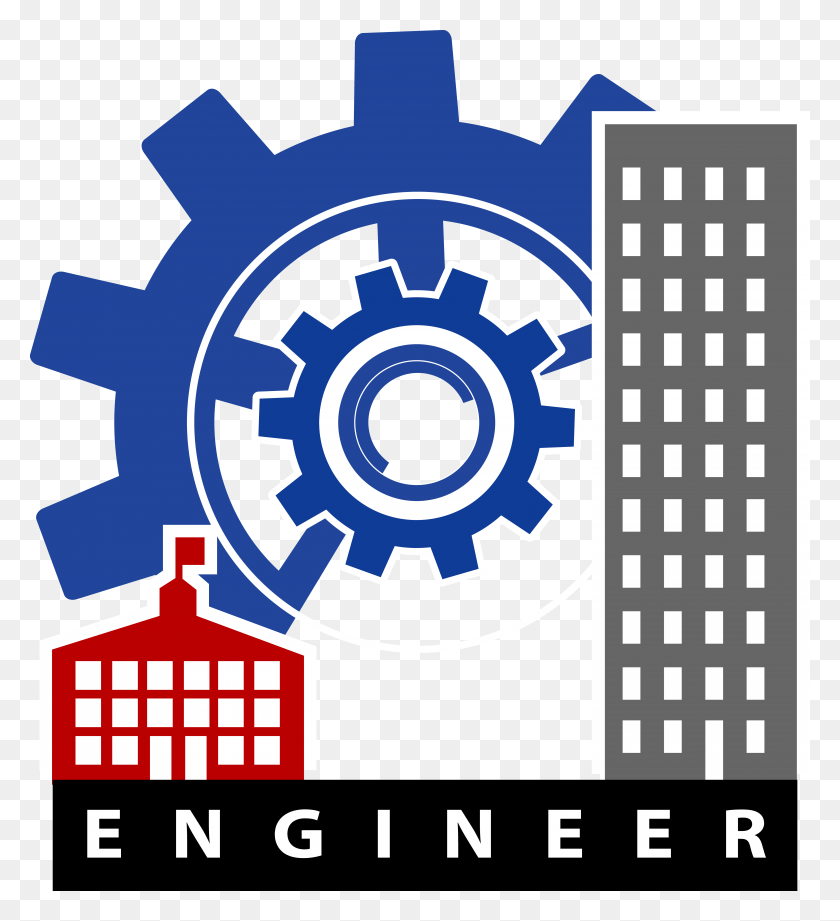 5735x6337 Descargar Png Ingeniero Civil Diseño De Logotipo, Publicidad, Texto, Cartel Hd Png