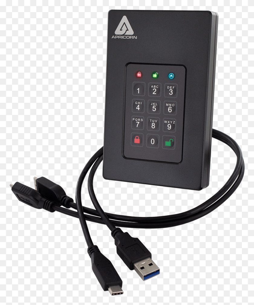 794x966 Apricorn Introduces The Next Generation Aegis Fortress Usb, Mobile Phone, Phone, Electronics HD PNG Download