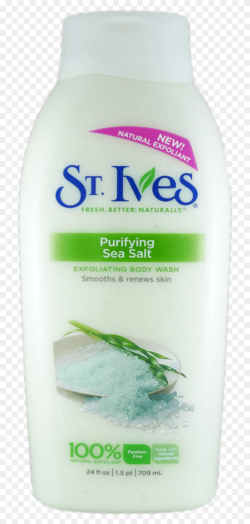 726x1697 Apricot Exfoliating Face Scrub St Ives Body Wash Sea Salt, Bottle, Shampoo, Lotion HD PNG Download