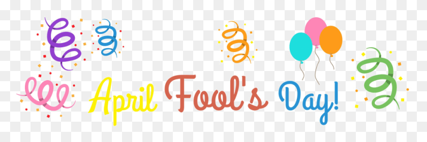 946x268 April Fools Day Image Background April Fools Background, Text, Alphabet, Number HD PNG Download
