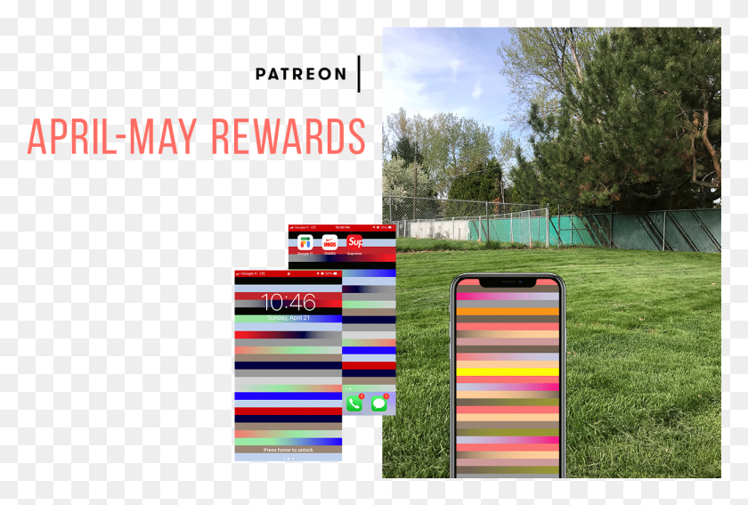1383x899 April May 2019 Wallpapers Grass, Advertisement, Poster, Collage HD PNG Download