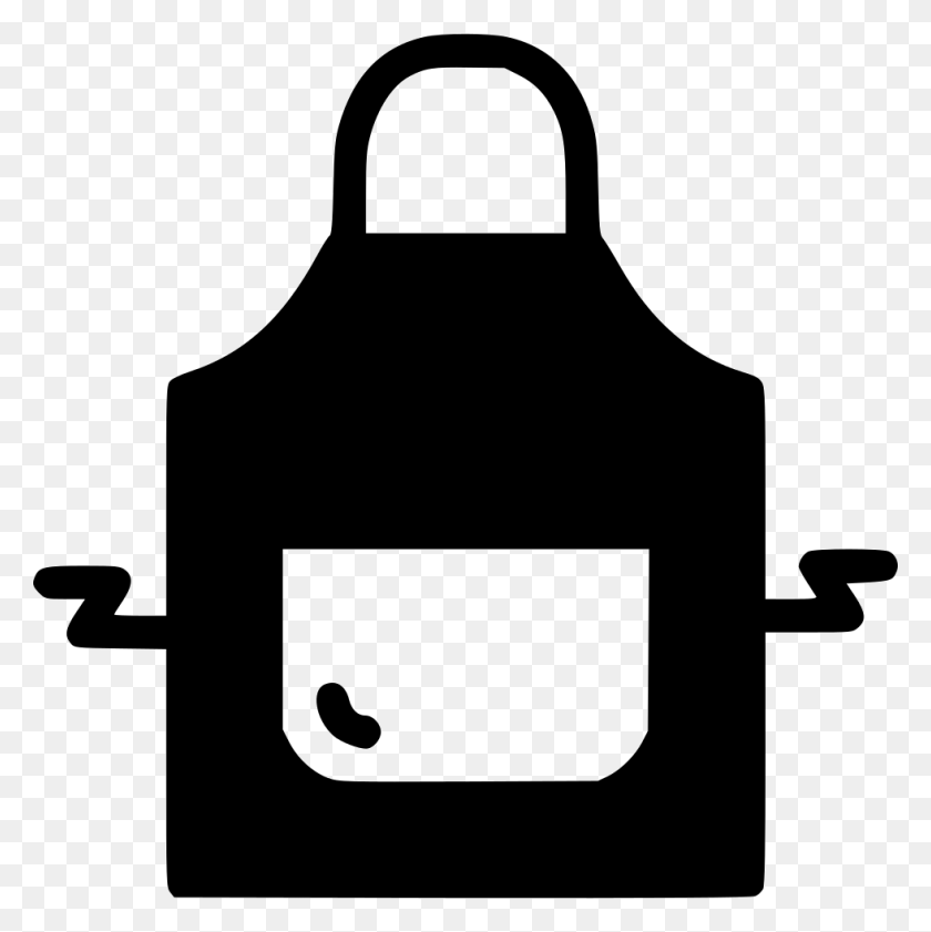 980x982 Descargar Png Delantal Cocinero Restaurante Desgaste De Seguridad Svg Icon Free, Pala, Herramienta, Stencil Hd Png