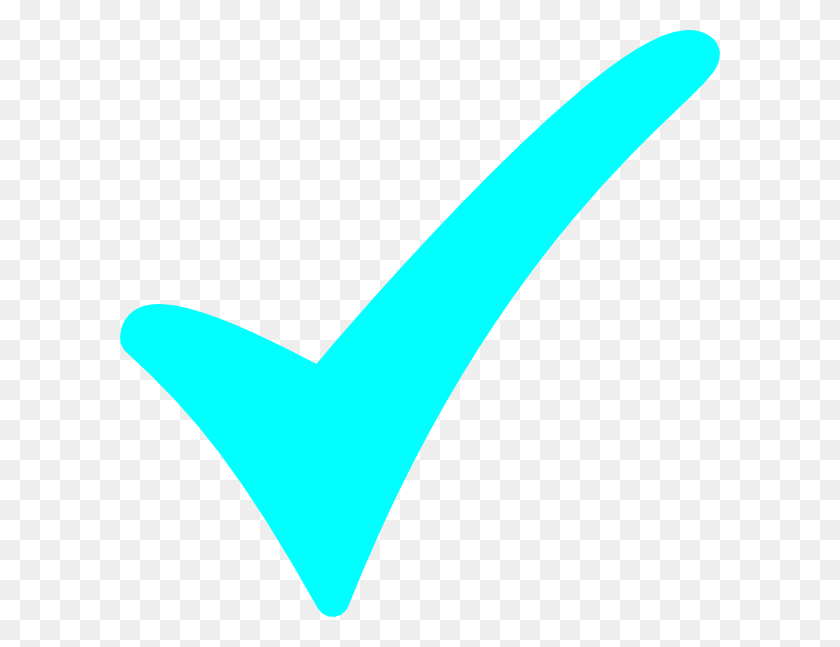 600x587 Aqua Checkmark Clip Art Turquoise Check Mark, Symbol, Logo, Trademark HD PNG Download