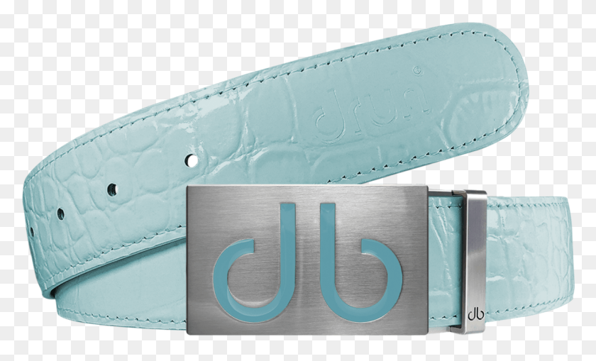 1191x687 Aqua Crocodile Textured Leather Belt With Buckle, Accessories, Accessory, Text Descargar Hd Png