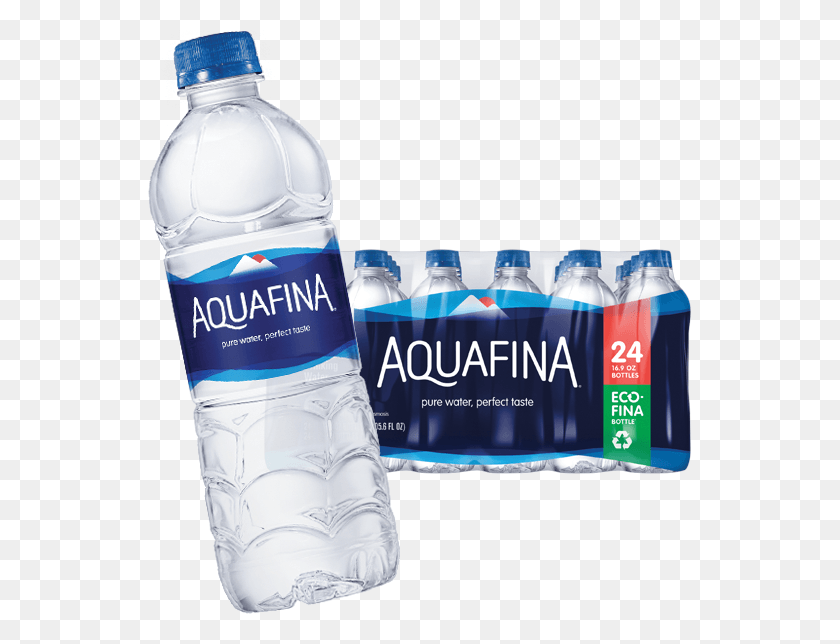 543x584 Аквафина Аквафина Прозрачная, Минеральная Вода, Напитки, Бутылка С Водой Png Скачать