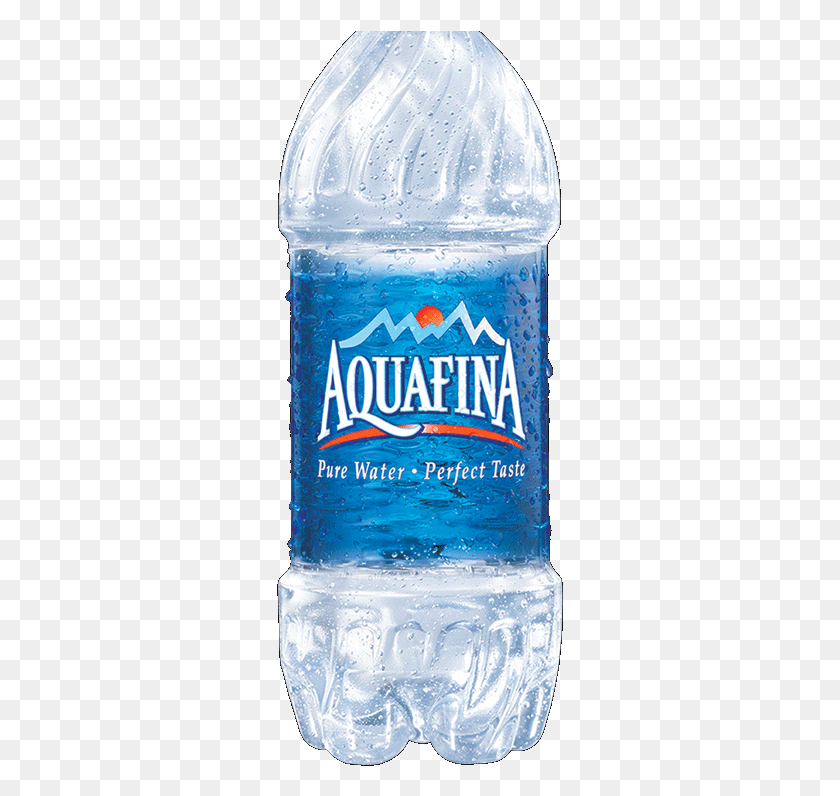 287x736 Aquafina Water Bottle Transparent Background, Mineral Water, Beverage, Bottle HD PNG Download