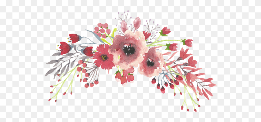 560x333 Aquarela Flor Transparent Background Watercolor Flowers, Floral Design, Pattern, Graphics HD PNG Download
