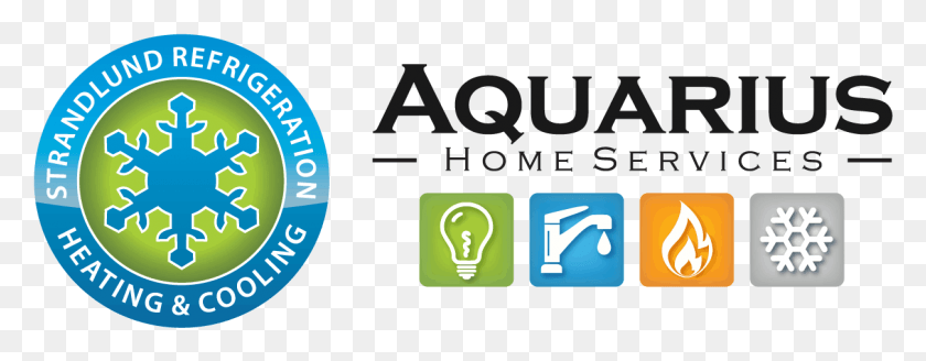 1210x417 Aquarius Home Services Is A Premier Provider Of Hvac Graphic Design, Text, Alphabet, Symbol HD PNG Download