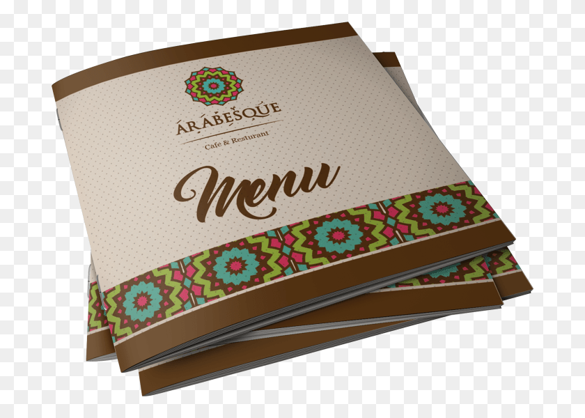 694x540 Arabesque Menu Chocolate Bar, Text, Label, Paper HD PNG Download