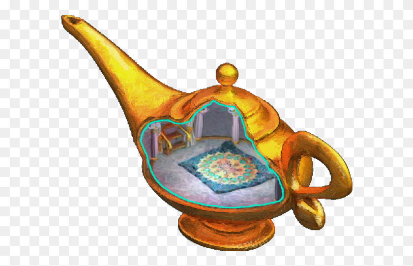 594x481 Arabien Nights Clipart Magic Lamp Arabian Magic Lamp, Nature, Outdoors, Animal HD PNG Download