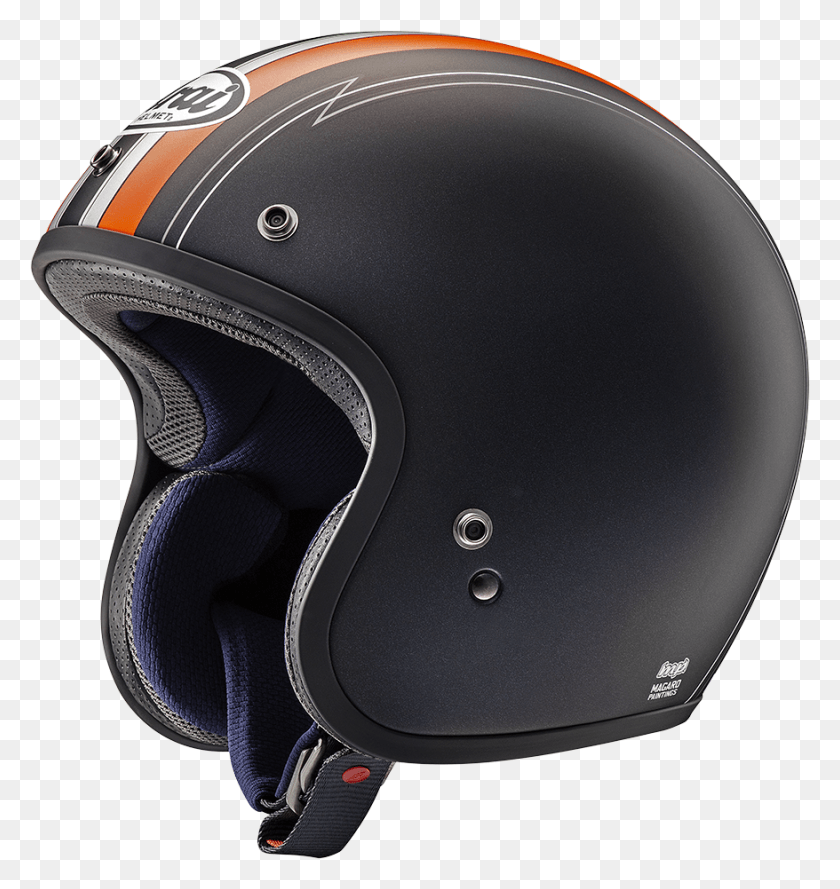 878x934 Arai Freeway Classic Halo Motorcycle Open Helmet In Motorcycle Helmet, Clothing, Apparel, Crash Helmet HD PNG Download