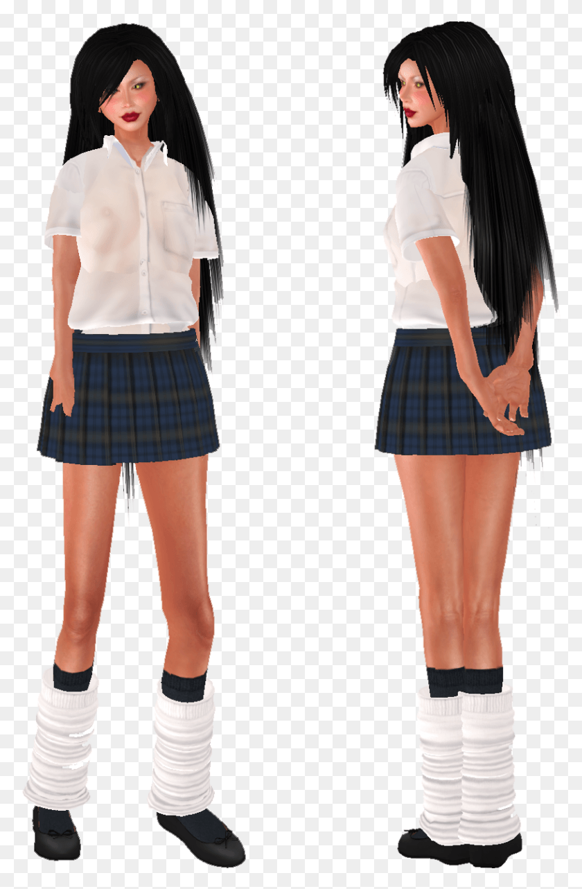817x1282 Arai School Uniform Girl, Skirt, Clothing, Apparel HD PNG Download