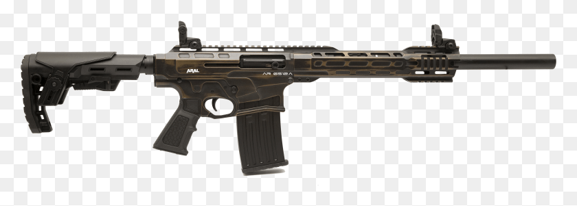 5109x1584 Aral Ar 6512 A 12 Gauge Vertical Magazine Shotgun Utas Xtr, Gun, Weapon, Weaponry HD PNG Download