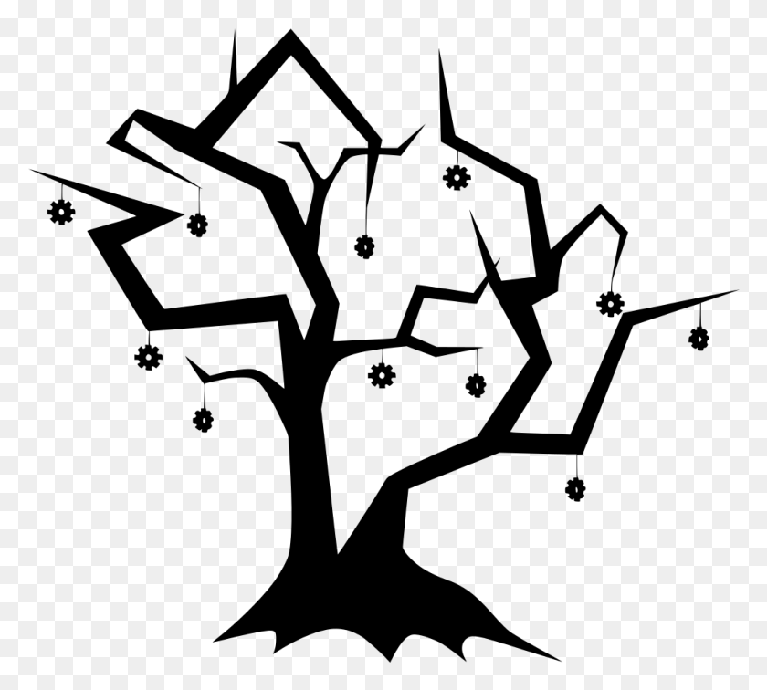 1018x909 Arbol Seco Vector, Gray, World Of Warcraft HD PNG Download