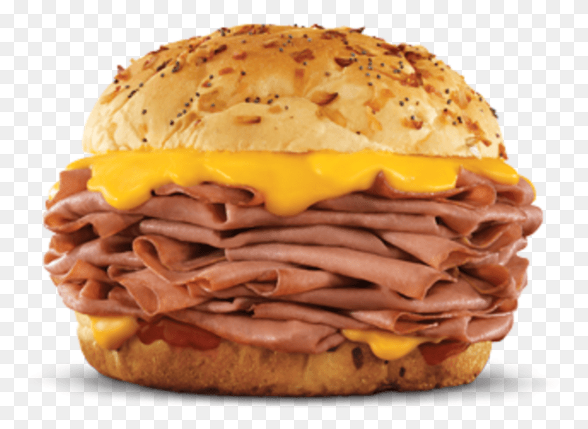871x618 Arby39s Logo Arby39s Sandwich Arbys Roast Beef Sandwich With Cheese, Burger, Food, Pork HD PNG Download