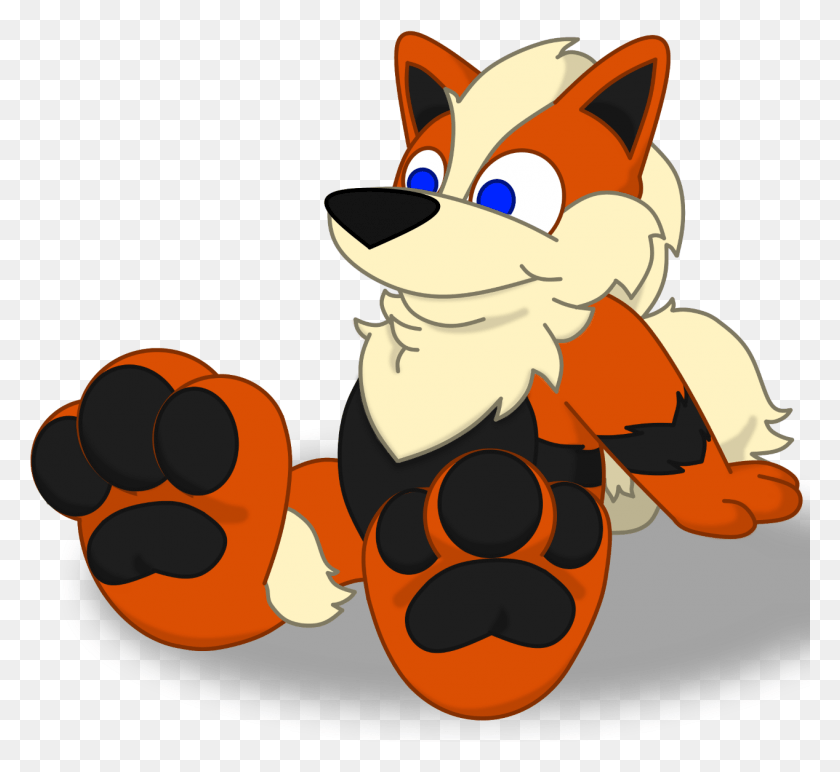 1267x1158 Arcanine Matts Paws Cartoon, Food, Plant HD PNG Download