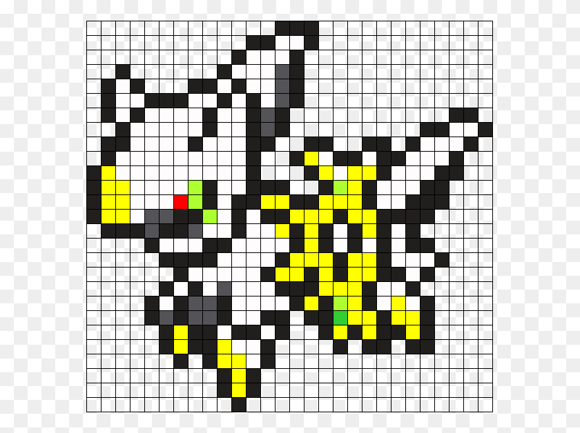 589x568 Arceus Perler Bead Pattern Bead Sprite Pixel Art Pokemon Arceus, Game, Crossword Puzzle, Chess HD PNG Download