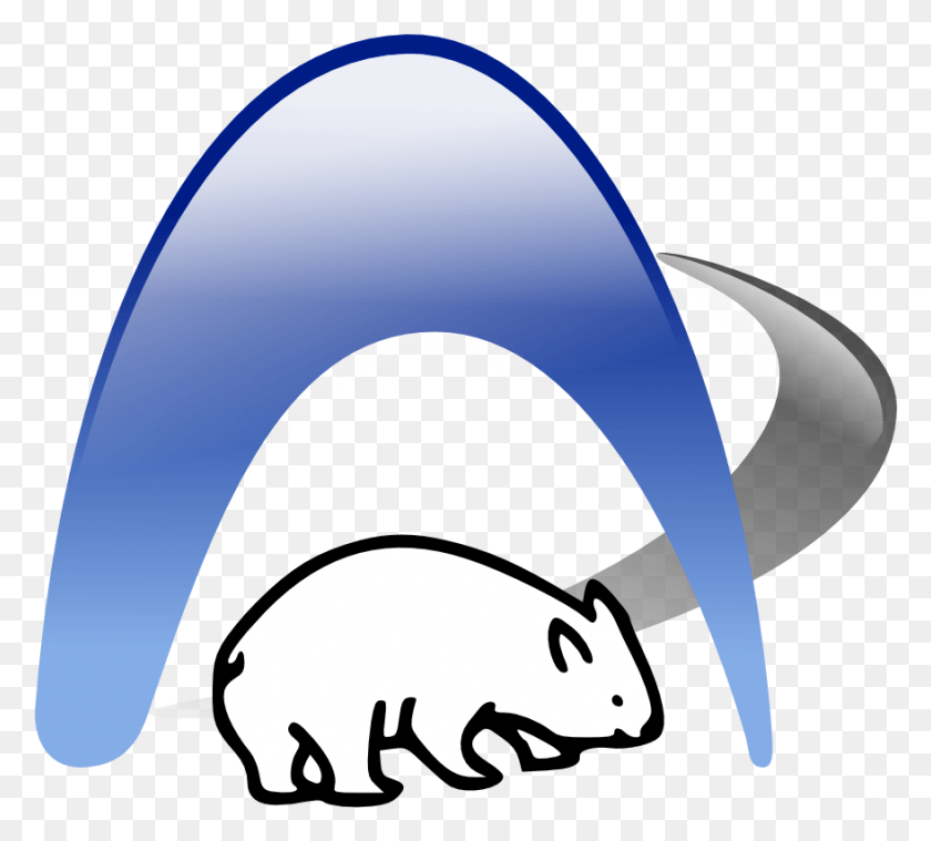 878x787 Старый Логотип Arch Linux Старый Логотип Arch Linux, Млекопитающее, Животное, Дикая Природа Png Скачать