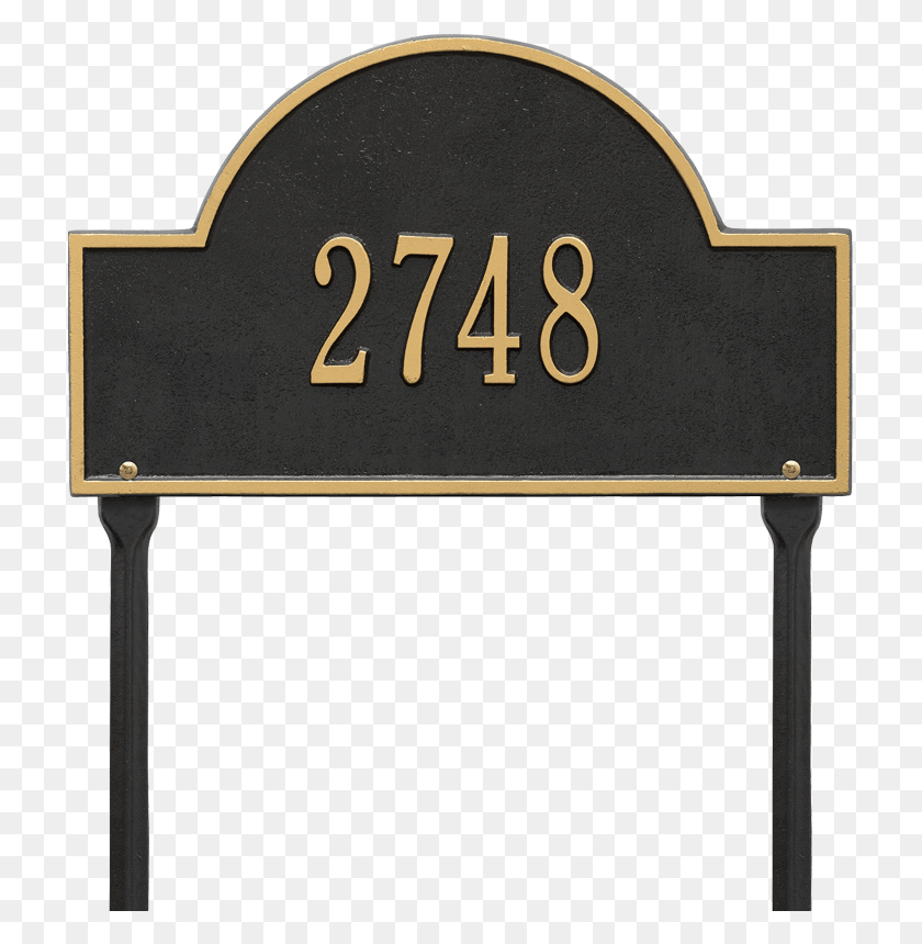 715x800 Arch Marker Standard One Line Lawn Plaque Lawn, Number, Symbol, Text HD PNG Download