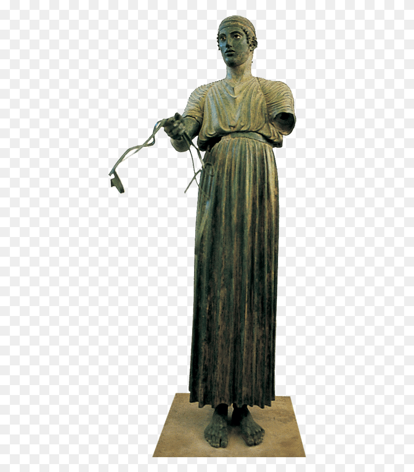 404x896 Archaeological Museum Of Delphi Statue, Clothing, Apparel, Person HD PNG Download