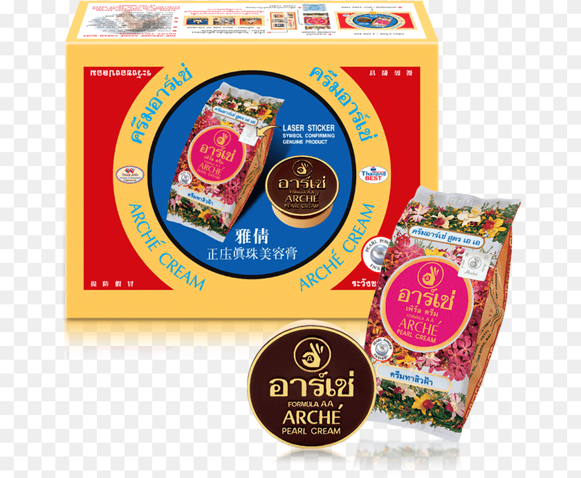 Arche Pearl Cream, Herbal, Herbs, Plant, Advertisement Transparent PNG